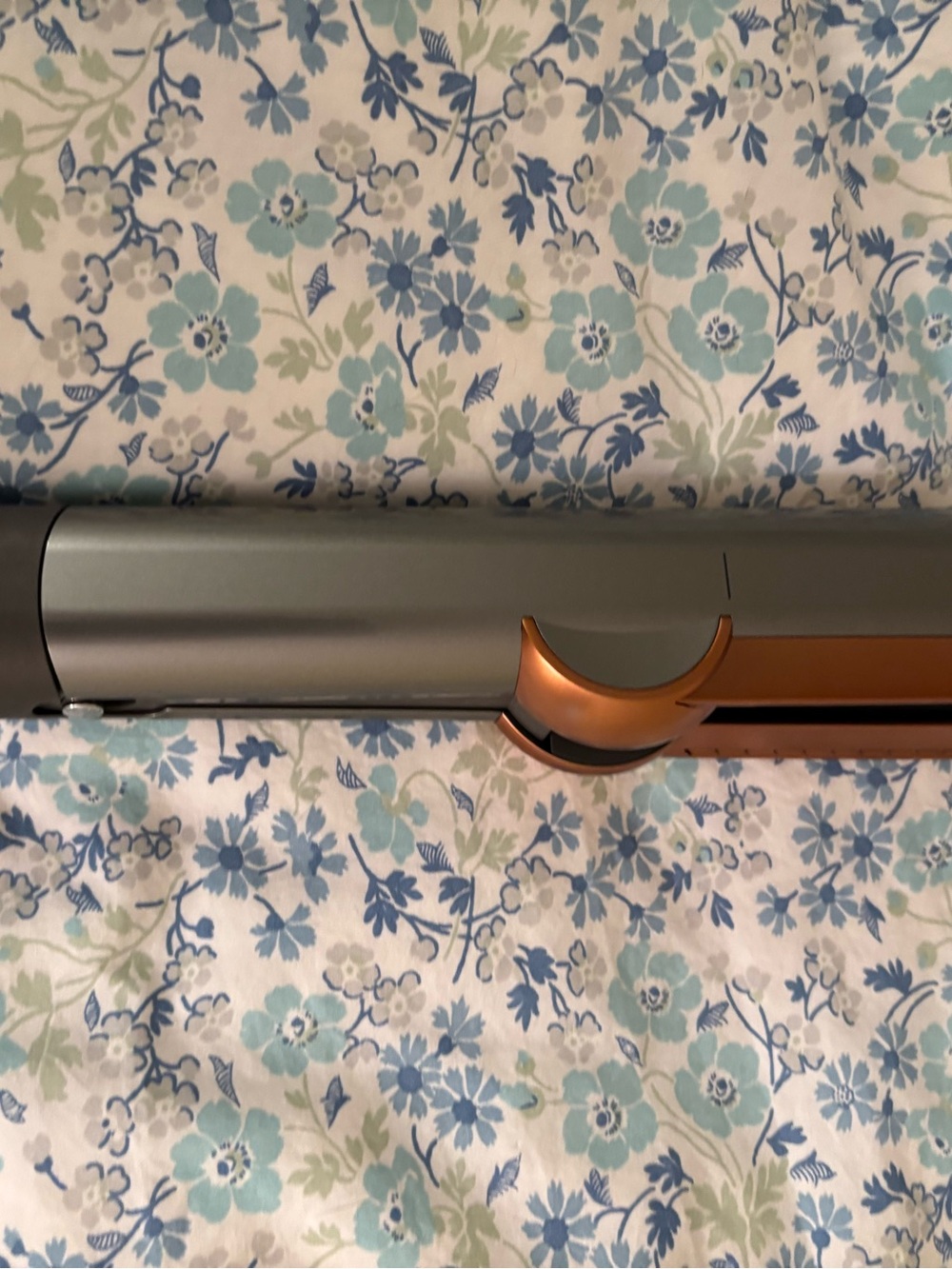 Dyson AirStrait hair straightener in gray and copper - Picture 4 of 5